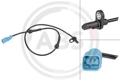 Sensor, wheel speed A.B.S. 30166
