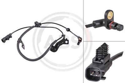 Sensor, wheel speed A.B.S. 31706