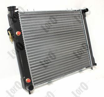Radiator, engine cooling ABAKUS 023-017-0002