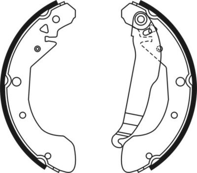 Brake Shoe Set ABE C00009ABE