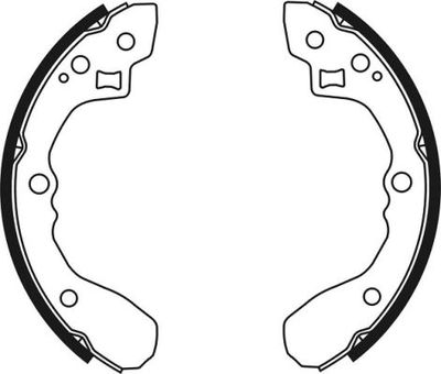 Brake Shoe Set ABE C00313ABE