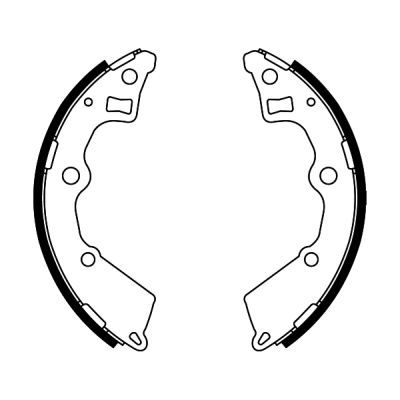 Brake Shoe Set ABE C00321ABE