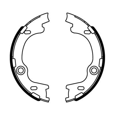 Brake Shoe Set ABE C00325ABE