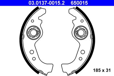 Brake Shoe Set ATE 03.0137-0015.2