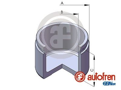 Piston, brake caliper AUTOFREN SEINSA D025101