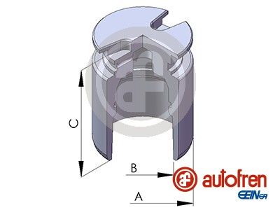 Piston, brake caliper AUTOFREN SEINSA D025102