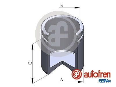 Piston, brake caliper AUTOFREN SEINSA D025104