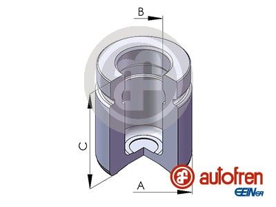 Piston, brake caliper AUTOFREN SEINSA D025105