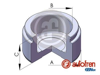 Piston, brake caliper AUTOFREN SEINSA D025106