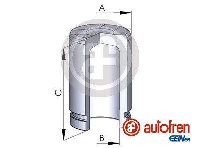 Piston, brake caliper AUTOFREN SEINSA D025117