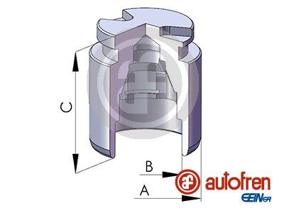 Piston, brake caliper AUTOFREN SEINSA D025119