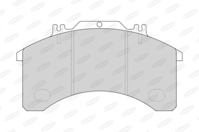 Brake Pad Set, disc brake BERAL 2903225004034754