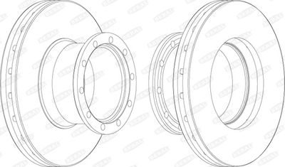 Brake Disc BERAL BCR113A