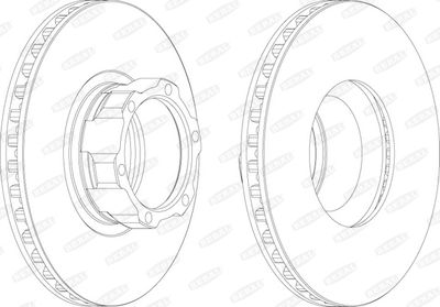 Brake Disc BERAL BCR119A