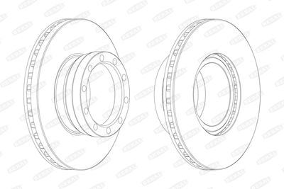 Brake Disc BERAL BCR143A