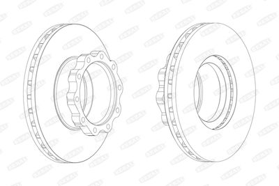 Brake Disc BERAL BCR144A