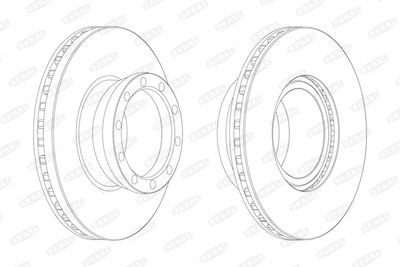 Brake Disc BERAL BCR146A