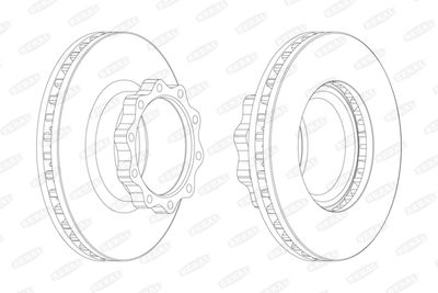 Brake Disc BERAL BCR147A