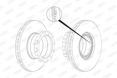 Brake Disc BERAL BCR148A