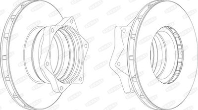 Brake Disc BERAL BCR164A