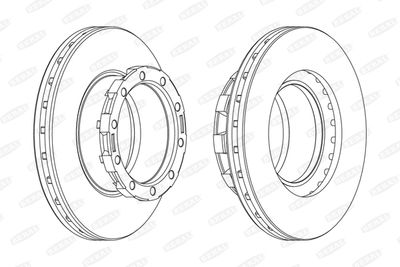 Brake Disc BERAL BCR168A