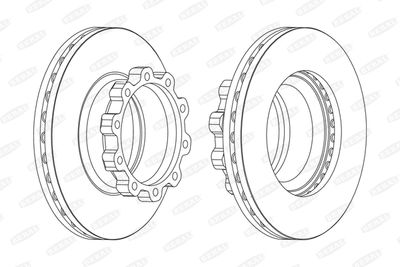 Brake Disc BERAL BCR170A