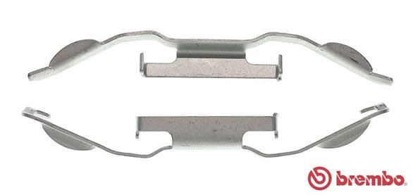 BREMBO A 02 224 Accessory Kit, brake caliper