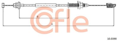 Accelerator Cable COFLE 10.0390