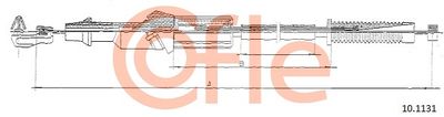 Accelerator Cable COFLE 10.1131