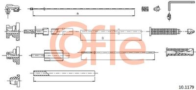 Accelerator Cable COFLE 10.1179