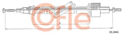 Cable Pull, clutch control COFLE 10.2441