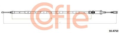 Cable Pull, parking brake COFLE 92.10.4750