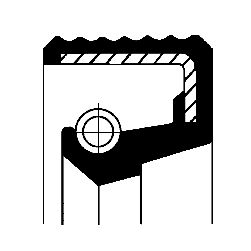 Shaft Seal, differential CORTECO 01015421B