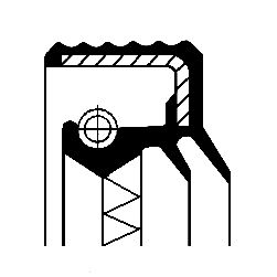 Shaft Seal, differential CORTECO 01020480B