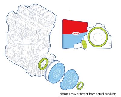 Shaft Seal Set, clutch CORTECO 19134537