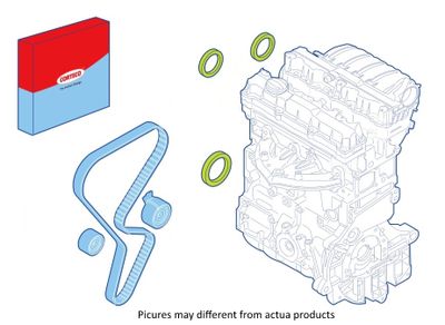 Shaft Seal Set, engine CORTECO 289024