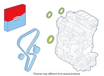 Shaft Seal Set, engine CORTECO 289066