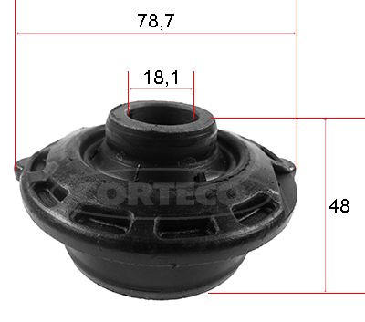 Mounting, control/trailing arm CORTECO 49371621