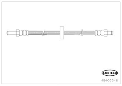 Brake Hose CORTECO 49405546