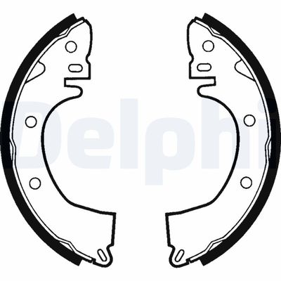 Brake Shoe Set DELPHI LS1327