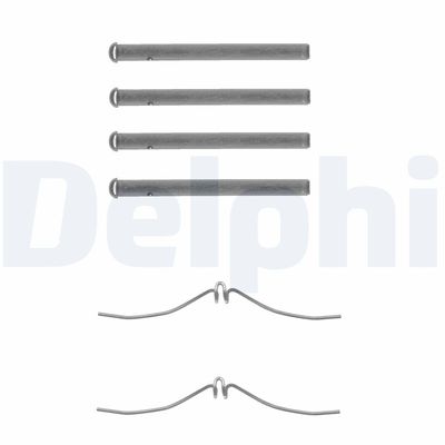 Accessory Kit, disc brake pad DELPHI LX0091