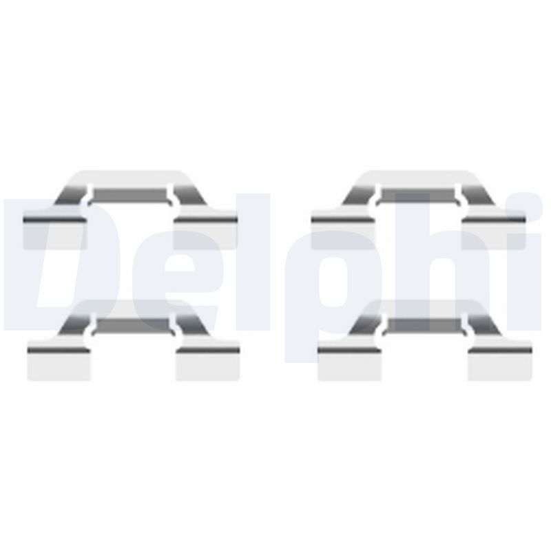DELPHI LX0438 Accessory Kit, disc brake pad