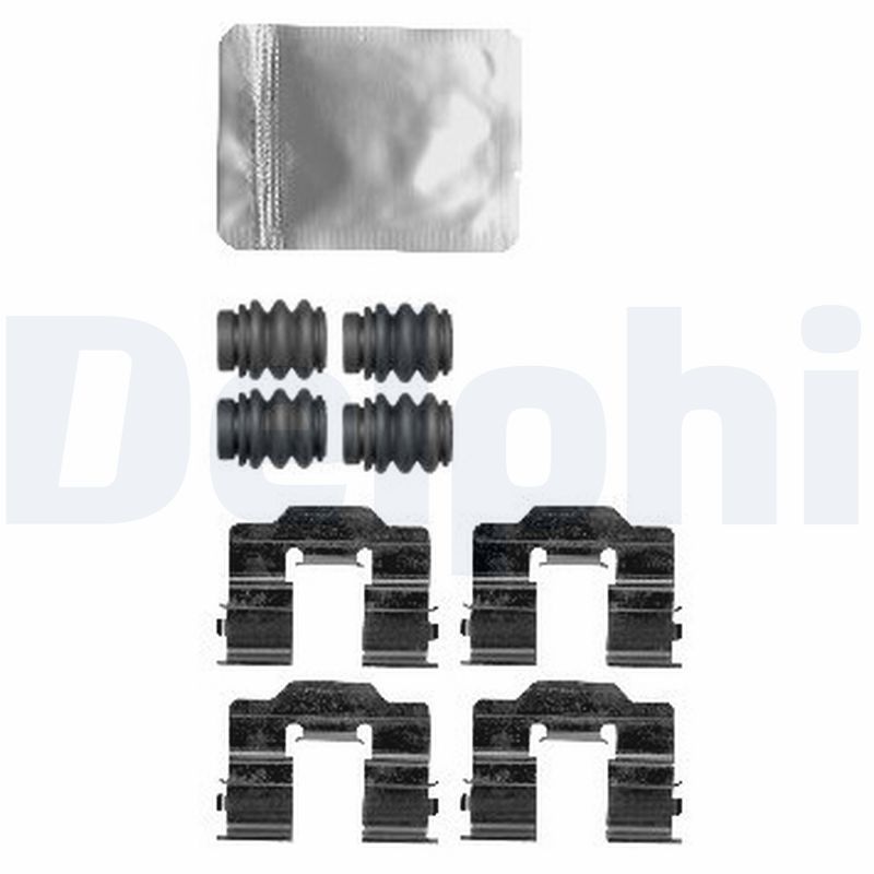DELPHI LX0581 Accessory Kit, disc brake pad