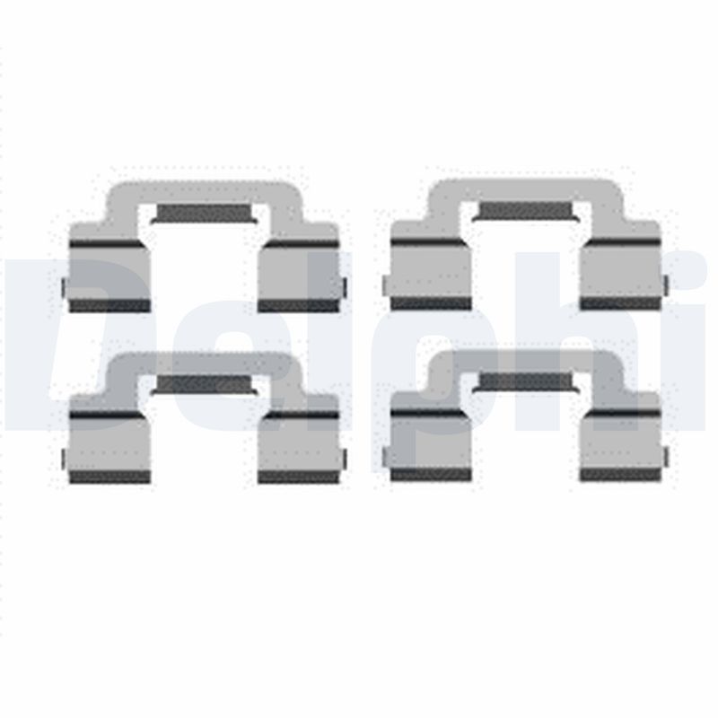DELPHI LX0597 Accessory Kit, disc brake pad