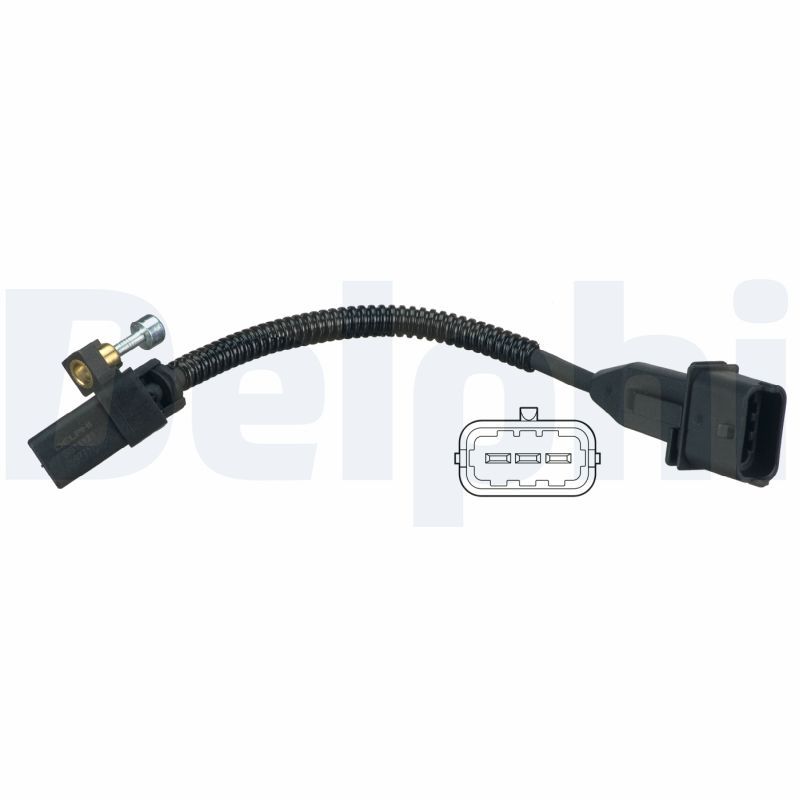DELPHI SS11121 Sensor, crankshaft pulse