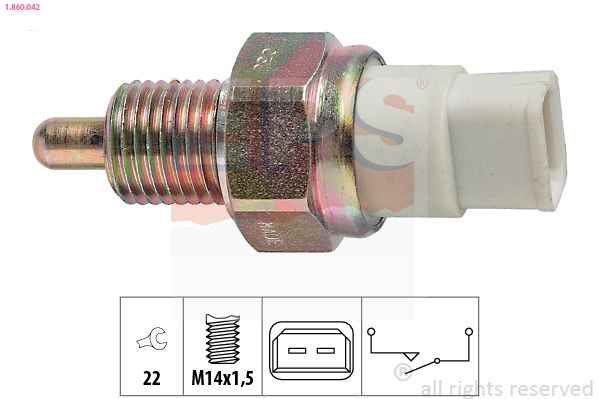 EPS 1.860.042 Switch, reverse light