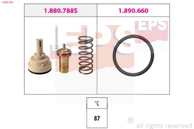 Thermostat, coolant EPS 1.880.788