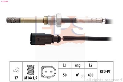 Sensor, exhaust gas temperature EPS 1.220.066