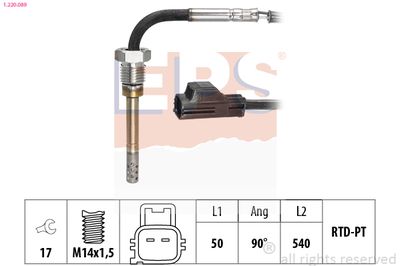 Sensor, exhaust gas temperature EPS 1.220.089