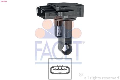 Mass Air Flow Sensor FACET 10.1163